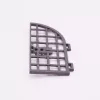Spare part Playmobil 30282510 Barred door - Black