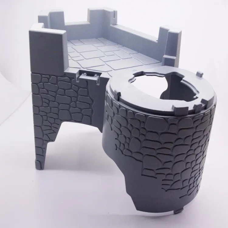 Onderdeel Playmobil 30204702 Kasteelmuur Vorm drakenkasteel - Grijs