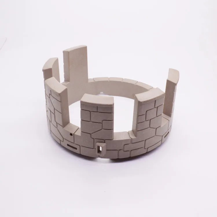 Onderdeel Playmobil 30217342 Kantelen rond D160mm - Grijs