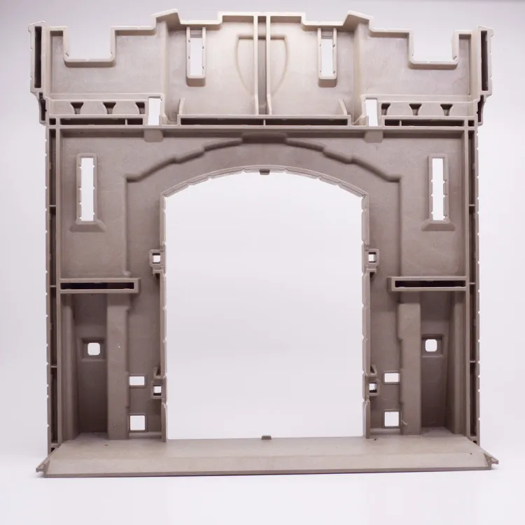 Onderdeel Playmobil 30218312 Kasteelmuur Ingang - Grijs