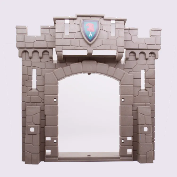 Onderdeel Playmobil 30218312 Kasteelmuur Ingang - Grijs