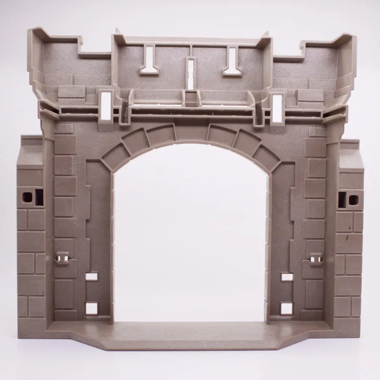 Onderdeel Playmobil 30227563 Kasteelmuur Ingang - Grijs