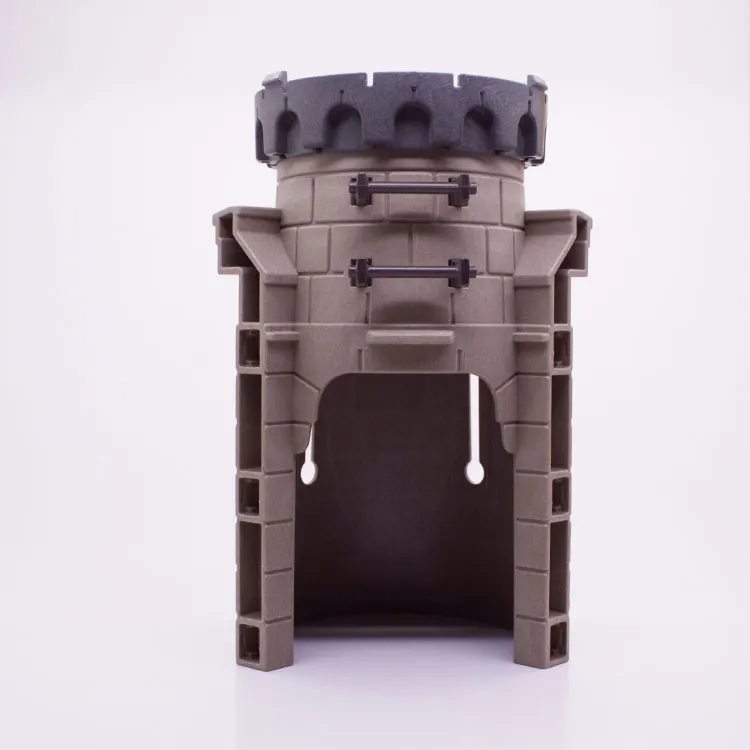 Onderdeel Playmobil 30227603-30227613-30802692 Ronde toren - Grijs