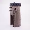 Onderdeel Playmobil 30227603-30227613-30802692 Ronde toren - Grijs