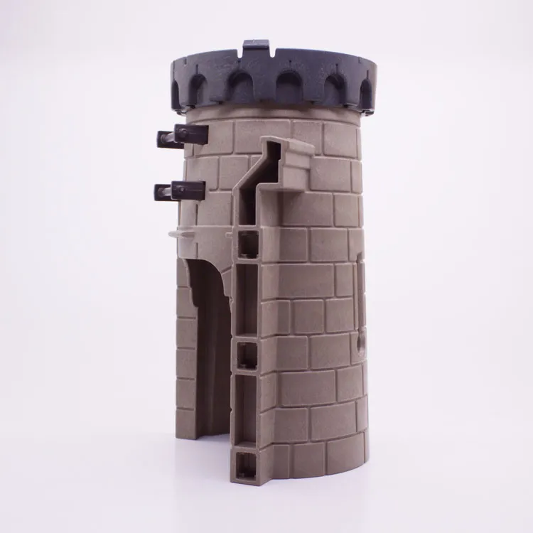 Onderdeel Playmobil 30227603-30227613-30802692 Ronde toren - Grijs
