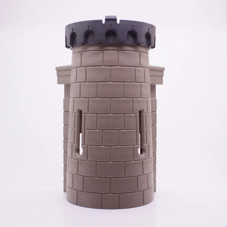 Onderdeel Playmobil 30227603-30227613-30802692 Ronde toren - Grijs