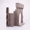 Onderdeel Playmobil 30227653 Kasteelmuur Met deuropening - Grijs