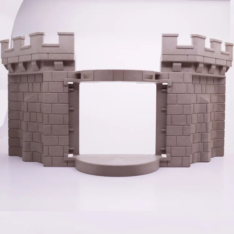 Onderdeel Playmobil 30227663 Kasteelmuur Ingang - Grijs