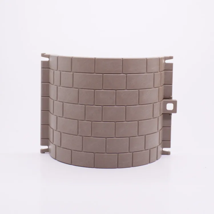 Onderdeel Playmobil 30227673 Kasteelmuur Rond - Grijs