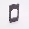 Onderdeel Playmobil 30243290 Kasteelmuur 60x120mm m venster - Grijs (Donker)
