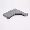 Onderdeel Playmobil 30246960 Kasteelvloer 180x180mm - Grijs (Donker)