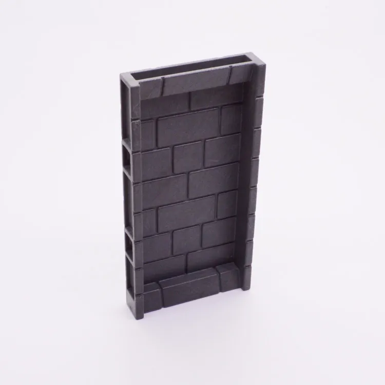 Onderdeel Playmobil 30247630 Kasteelmuur 60x120mm - Grijs (Donker)