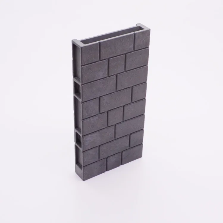 Onderdeel Playmobil 30247630 Kasteelmuur 60x120mm - Grijs (Donker)