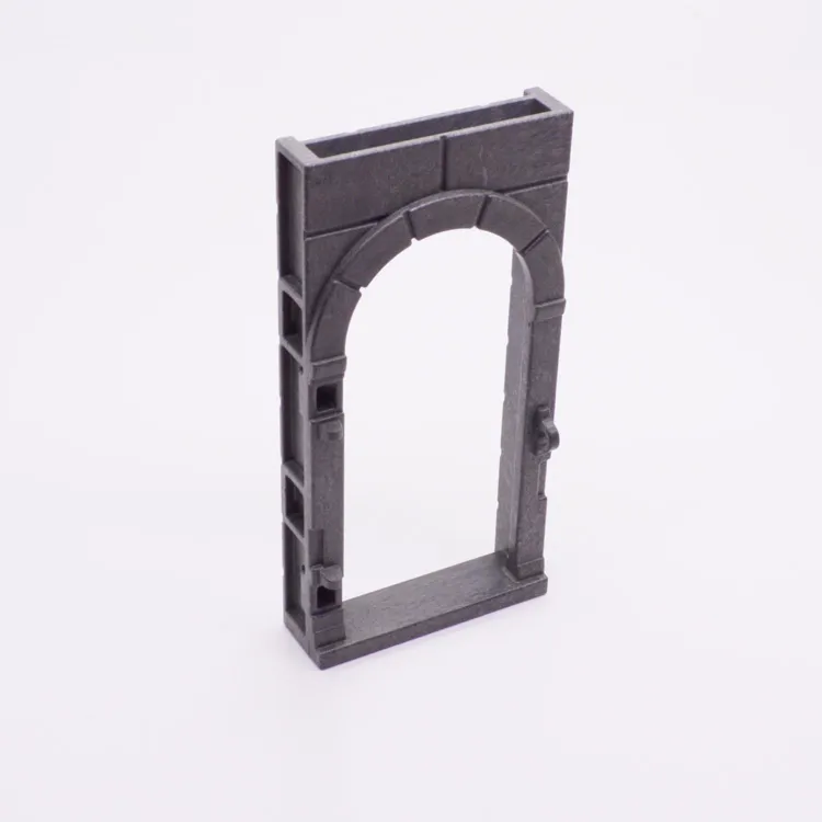Onderdeel Playmobil 30247640 Kasteelmuur 60x120mm deur - Grijs (Donker)