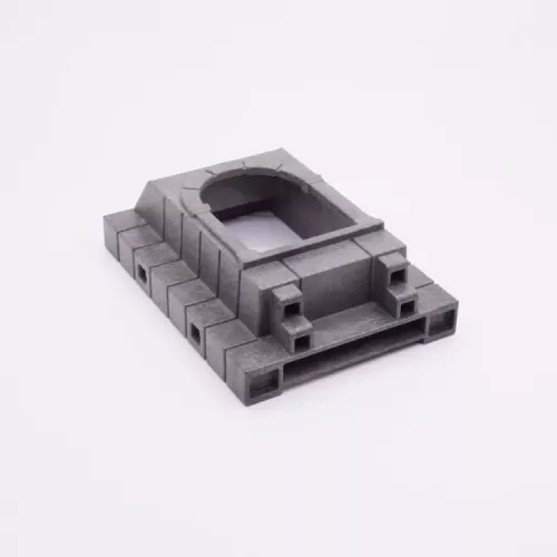 Playmobil 30247660 Kasteelmuur 60x120mm erker - Grijs (Donker)