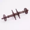 Onderdeel Playmobil 30250390 Onderdeel kasteel - Lier ophaalbrug - Bruin