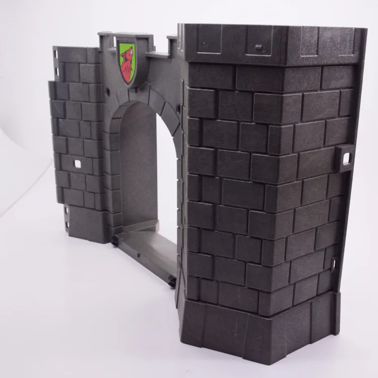 Onderdeel Playmobil 30278550 Kasteelmuur Take along koffer - Grijs