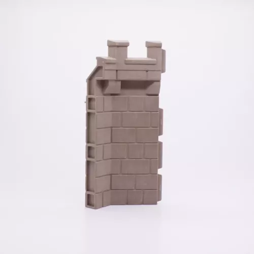 Playmobil 30513882-11 Kasteelmuur 75x157mm - Grijs
