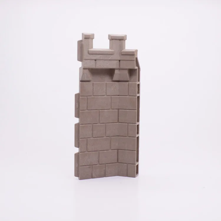 Onderdeel Playmobil 30513882 Kasteelmuur 75x157mm - Grijs