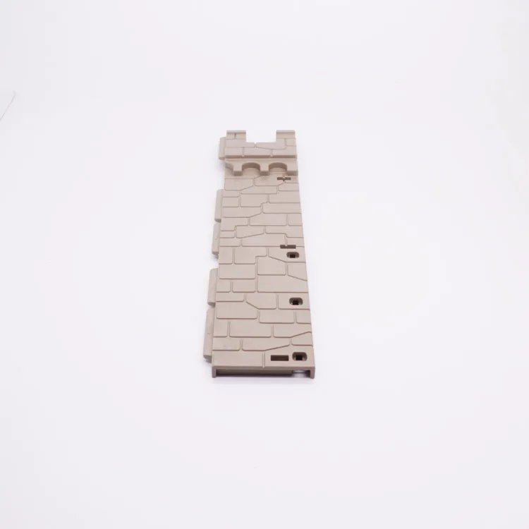Spare part Playmobil 30518280-21 Castle wall 50x250mm 1 of 4 - Grey