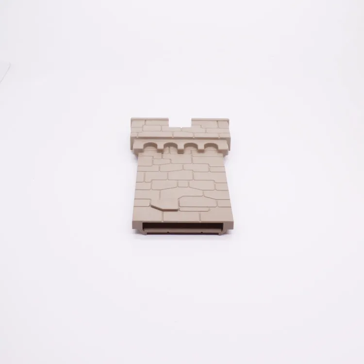Onderdeel Playmobil 30518340-11 Kasteelmuur Hoek 1 van 3 - Grijs