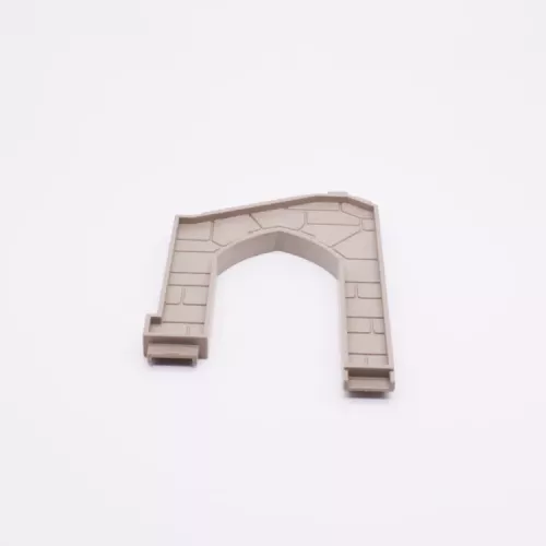 Playmobil 30518350-11 Kasteelmuur Deuropening 1 van 3 - Grijs
