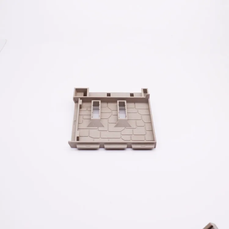 Spare part Playmobil 30518350-21 Castle wall 2 narrow slots 1 of 3 - Grey