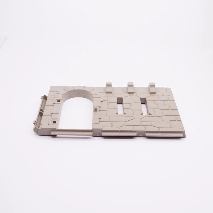 Onderdeel Playmobil 30518350-31 Kasteelmuur Deuropening en 2 smalle gleuven 1 van 3 - Grijs