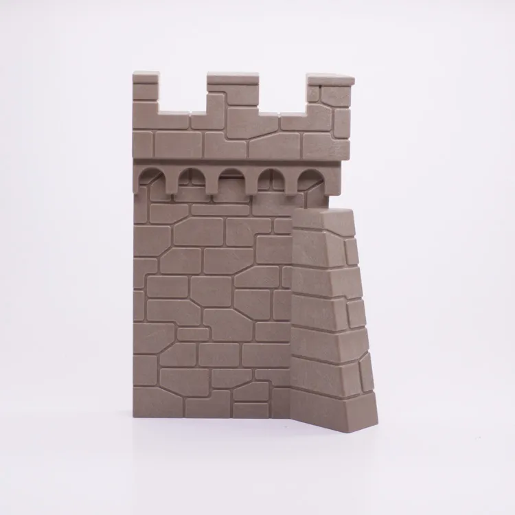 Onderdeel Playmobil 30518490 Kasteelmuur - Grijs