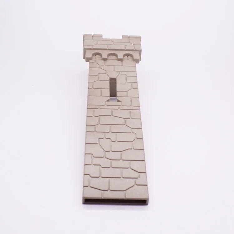 Spare part Playmobil 30518500 Castle wall 1 of 3 - Grey