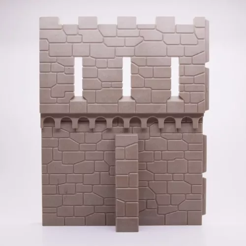 Playmobil 30518510-11 Castle wall 1 of 2 - Grey