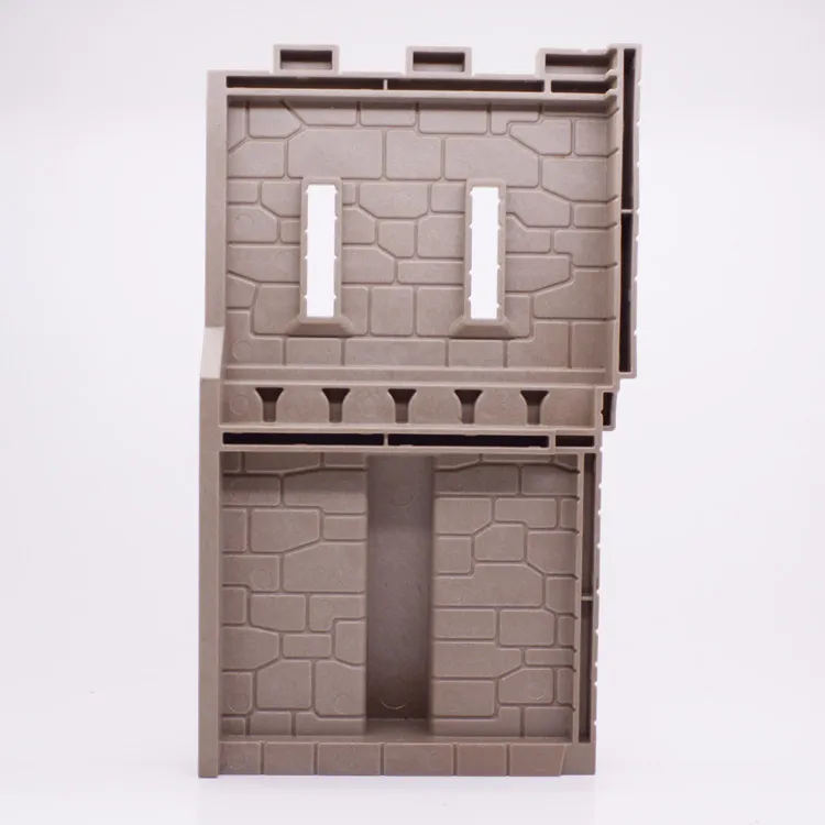 Onderdeel Playmobil 30518510-21 Kasteelmuur 1 van 2 - Grijs