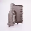 Spare part Playmobil 30604142-21 Round tower D120mm 1 of 2 - Grey