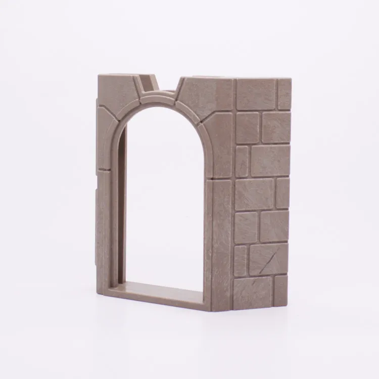 Onderdeel Playmobil 30604162-11 Kasteelmuur Doorgang 1 van 2 - Grijs