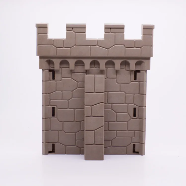 Onderdeel Playmobil 30661632 Kasteelmuur 2x45gr - Grijs