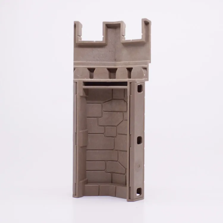 Onderdeel Playmobil 30661642 Kasteelmuur Hoek - Grijs