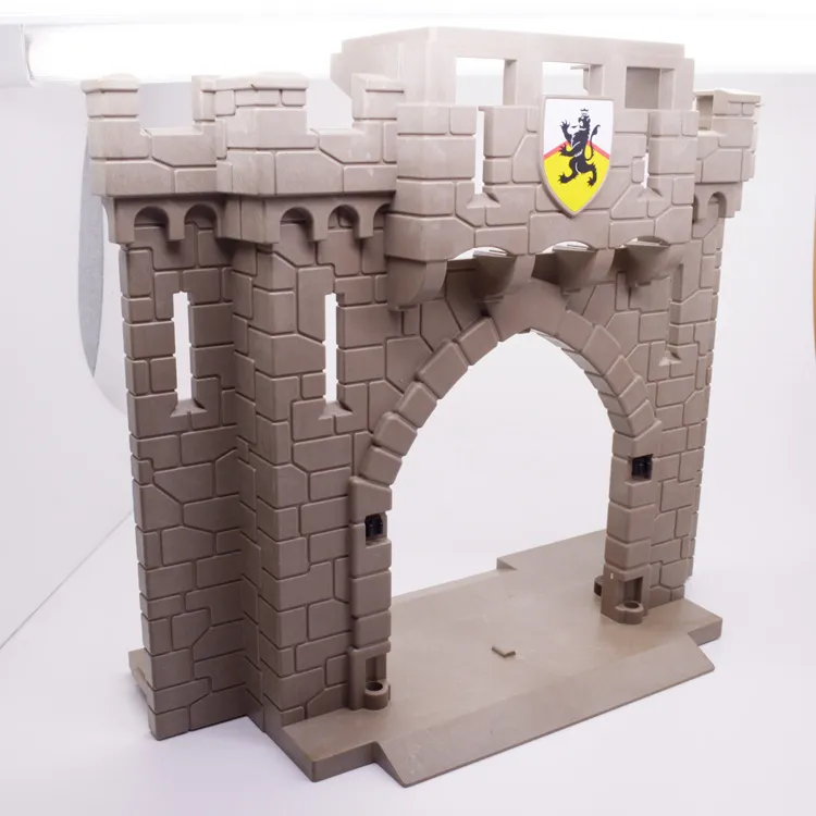 Onderdeel Playmobil 30663442-11 Kasteelmuur ingang - Grijs