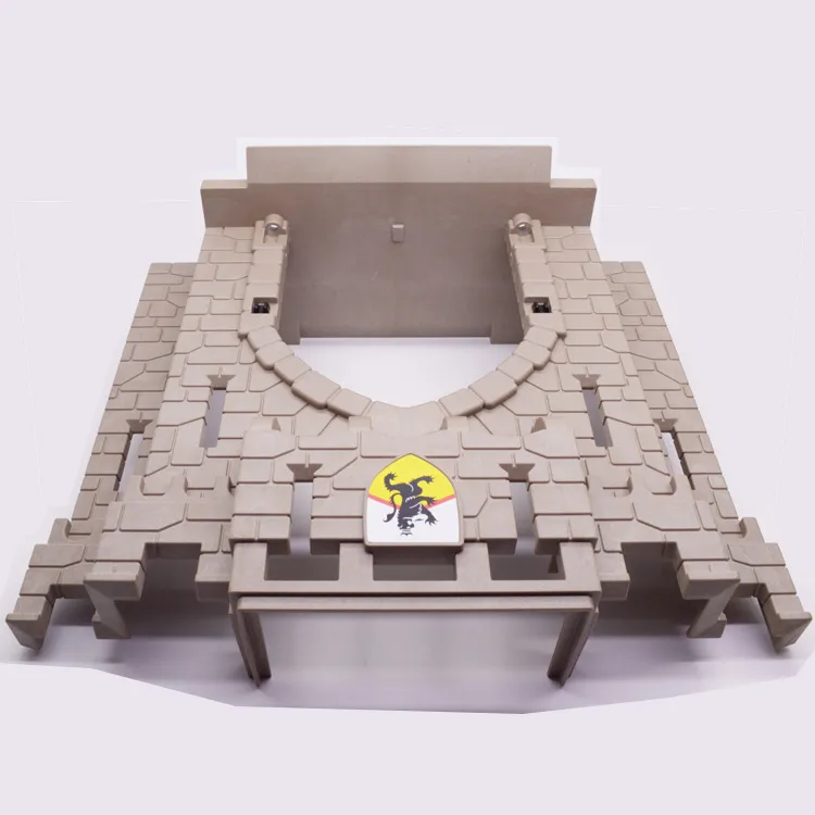 Onderdeel Playmobil 30663442-11 Kasteelmuur ingang - Grijs