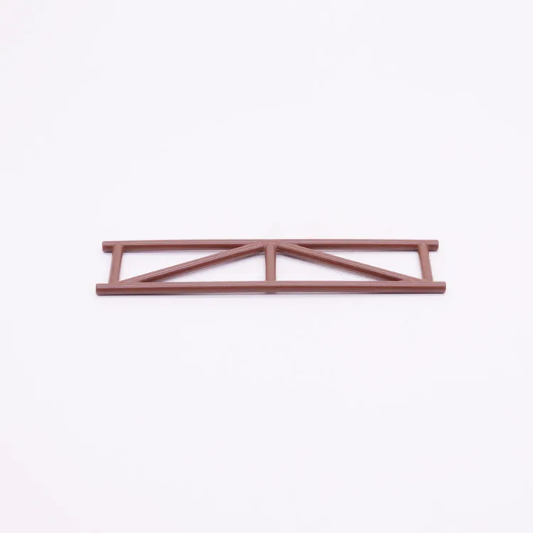 Spare part Playmobil 30273820 Fence L110x25mm - Brown