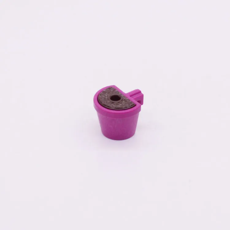 Playmobil 30089543 Bloempot, half-rond met haak - Magenta - Playmobil onderdeel