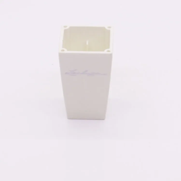 Spare Part Playmobil 30627732 Flower pot Lechuza, square - White