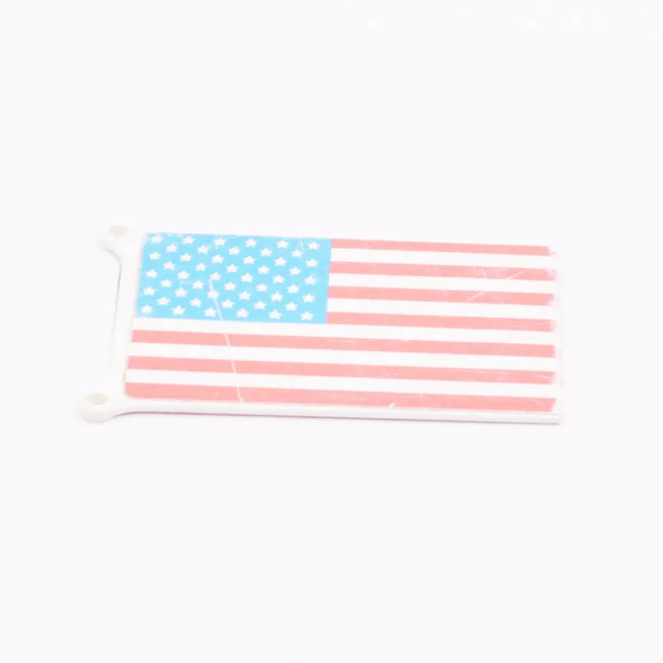 Onderdeel Playmobil 30025110 Vlag Met sticker(s) - Wit