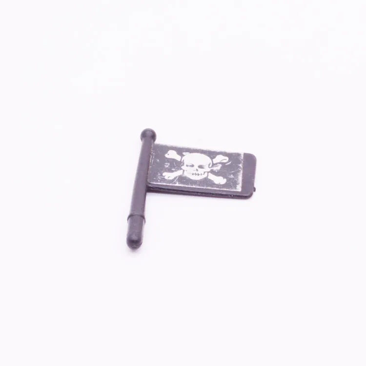 Ersatzteil Playmobil 30064020 Flagge Mit aufkleber(s) - Schwarz