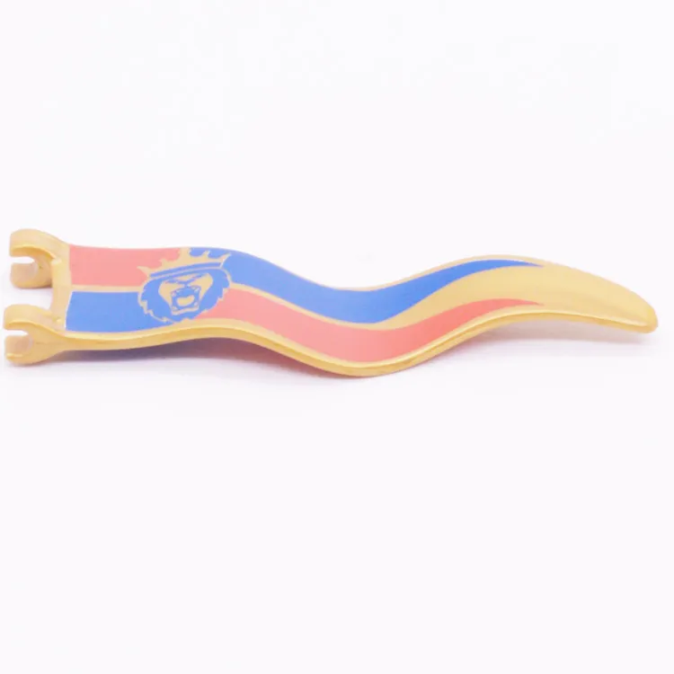 Onderdeel Playmobil 30635194 Vlag golvend Met print(s) - Goud