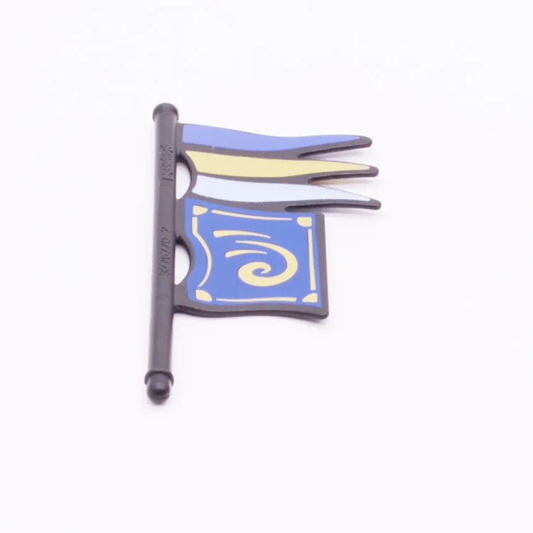 Ersatzteil Playmobil 30646373 Flagge Mit druck - Schwarz