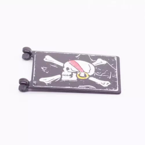 Playmobil p3750b Flagge Mit aufkleber(s) - Schwarz