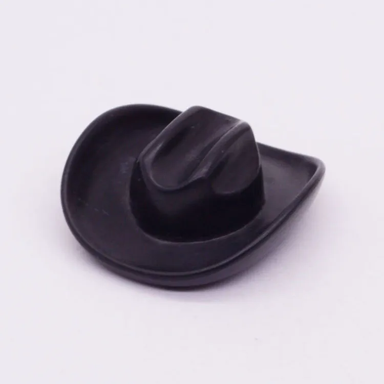 Spare part Playmobil 30097292 Cowboy hat Stetson - Black