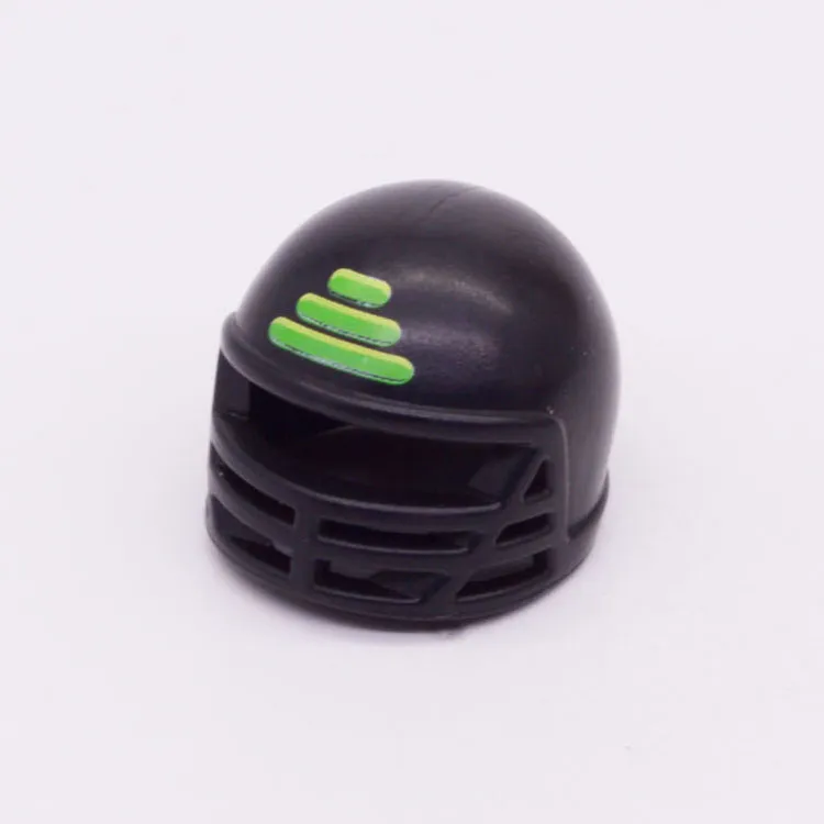 Onderdeel Playmobil 30621713 Helm Met print(s) - Zwart
