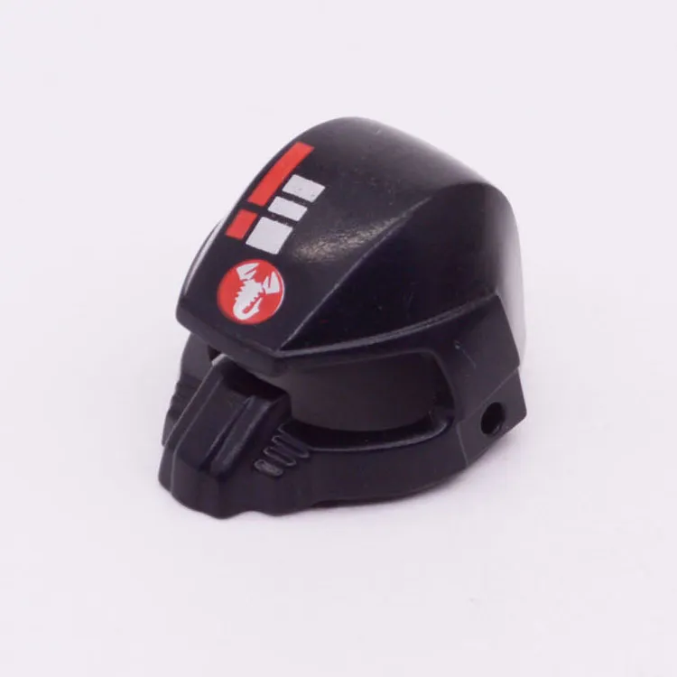 Onderdeel Playmobil 30627230 Helm Space Met print(s) - Zwart