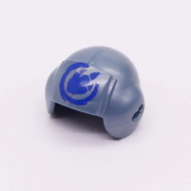 Onderdeel Playmobil 30632417 Helm Met print(s) - Grijs